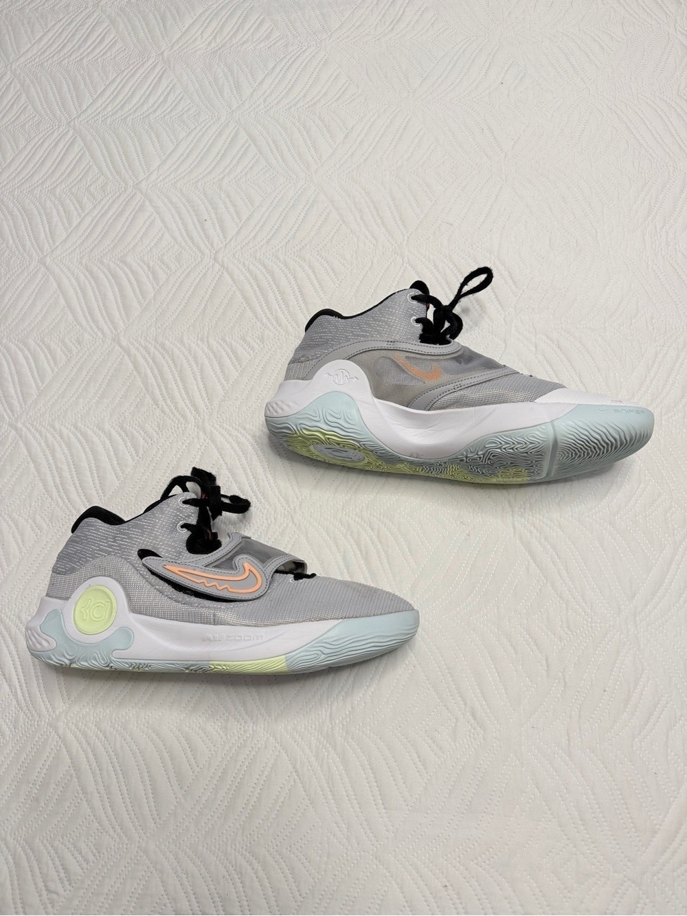 Nike KD Trey 5x Men’s Grey High Top Basketball Athletic Shoes. Size 14 - Picture 4 of 7
